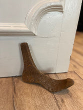 Load image into Gallery viewer, Small Vintage Old Cast Iron Foot Cobbler Boot - Perfect Door Stop
